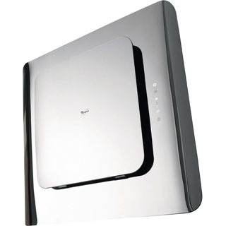 Whirlpool AKR 811 MR Cappa aspirante a parete Nero 566 m³/h
