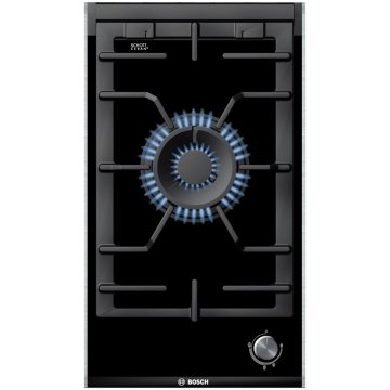 Bosch PRA326B70E piano cottura Nero Da incasso Gas 1 Fornello(i)