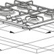 Franke FHMR 604 4G OA E Da incasso Gas 4 Fornello(i) 3