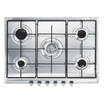 Smeg SE70S6 Acciaio inox Da incasso Gas 5 Fornello(i)