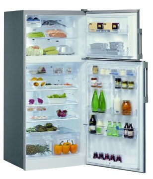 Whirlpool WTH5244 NFX frigorifero con congelatore Libera installazione 515 L Acciaio inossidabile