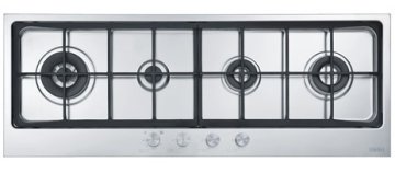 Franke FHNE 1204 3G TC XS C Acciaio inox Da incasso Gas 4 Fornello(i)
