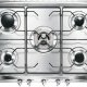 Smeg SR275X piano cottura Acciaio inox Da incasso Gas 5 Fornello(i) 2