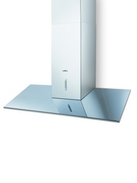 Elica Slope Soft Cappa aspirante a parete Argento 560 m³/h