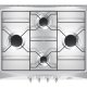 Smeg S264X piano cottura Acciaio inox Da incasso Gas 4 Fornello(i) 2
