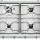 Smeg SRV564AL piano cottura Alluminio Da incasso Gas 4 Fornello(i) 2