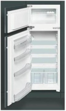 Smeg FR232PSX frigorifero con congelatore Da incasso 214 L Bianco