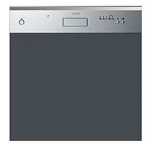 Smeg PL521X lavastoviglie A scomparsa parziale 12 coperti