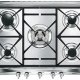 Smeg SR275XGH piano cottura Acciaio inox Da incasso Gas 5 Fornello(i) 2