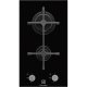 Electrolux EGC3322NOK piano cottura Nero Da incasso Gas 2 Fornello(i) 2