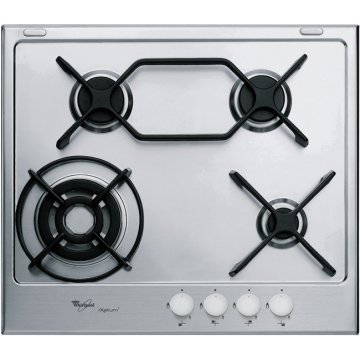 Whirlpool GMA 6444/IXL piano cottura Acciaio inox Da incasso Gas 4 Fornello(i)