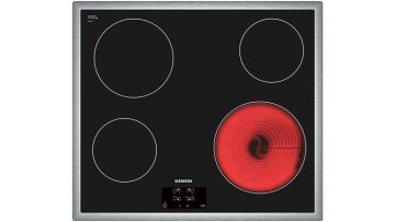 Siemens ET645HE17 piano cottura Nero Da incasso Ceramica 4 Fornello(i)