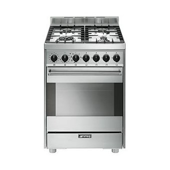 Smeg B6GMXI cucina Elettrico Gas Acciaio inox