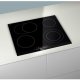 Siemens ET675FN17E piano cottura Nero, Acciaio inox Da incasso Ceramica 4 Fornello(i) 5