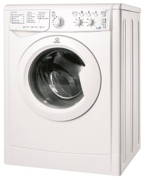 Indesit IWDC 6105 (IT) lavasciuga Libera installazione Caricamento frontale Bianco