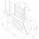 Elica Om Air BL/F/75 Cappa aspirante a parete Nero A 475 m³/h 3