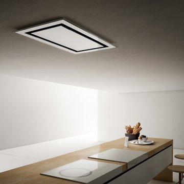 Elica Etoile 60X1000 AP WH/GL/F Integrato a soffitto Acciaio inox, Bianco 475 m³/h