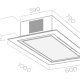 Elica Etoile 60X1000 AP WH/GL/F Integrato a soffitto Acciaio inox, Bianco 475 m³/h 3