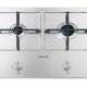 Foster KE.Line.SF Acciaio inox Da incasso Gas 4 Fornello(i) 2