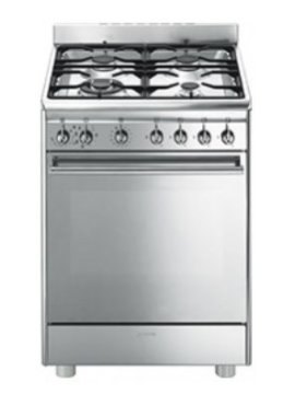 Smeg CX68MF8-2 cucina Elettrico Gas Acciaio inox