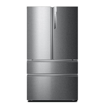 Haier HB25FSSAAA frigorifero side-by-side Libera installazione 685 L Acciaio inossidabile