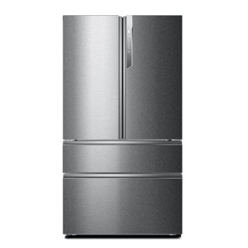 Haier HB25FSSAAA frigorifero side-by-side Libera installazione 685 L Acciaio inox