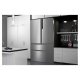 Haier HB25FSSAAA frigorifero side-by-side Libera installazione 685 L Acciaio inossidabile 8