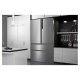 Haier HB25FSSAAA frigorifero side-by-side Libera installazione 685 L Acciaio inox 8