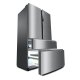 Haier HB25FSSAAA frigorifero side-by-side Libera installazione 685 L Acciaio inox 9