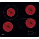 Whirlpool AKT 8210 LX Nero Da incasso Ceramica 4 Fornello(i) 6
