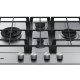 Samsung NA64H3030BS/ET piano cottura Stainless steel Da incasso Gas 4 Fornello(i) 5