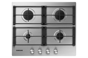 Samsung NA64H3010AS piano cottura Stainless steel Da incasso Gas 4 Fornello(i)