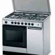 Indesit K9F71SB(X)/I cucina Elettrico Gas Stainless steel B 2