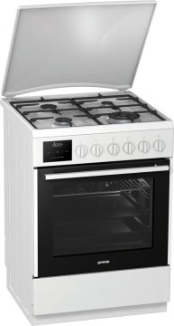Gorenje K637E10WKE Cucina Elettrico/Gas Gas Bianco
