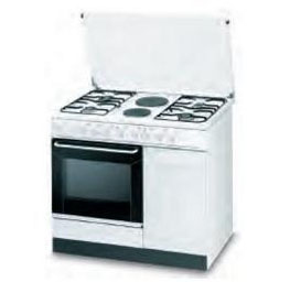 Indesit K9B11SB(W)/I cucina Elettrico Gas Bianco