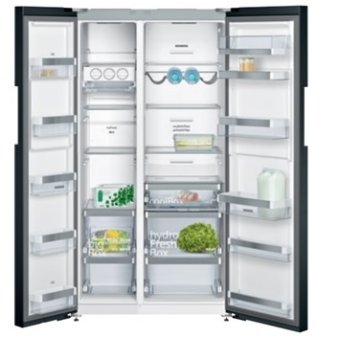 Siemens KA92NLB35 frigorifero side-by-side Libera installazione 592 L Nero