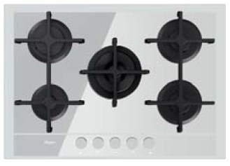 Whirlpool GOF 7523/WA piano cottura Bianco Da incasso Gas 5 Fornello(i)