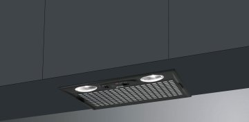 Smeg KSEG51E cappa aspirante Integrato Nero 220 m³/h
