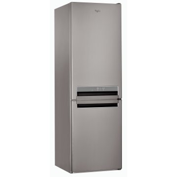 Whirlpool BSNF 8421 OX frigorifero con congelatore Libera installazione 319 L Acciaio inossidabile