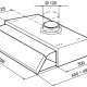 Smeg KE61XE cappa aspirante Semintegrato (semincassato) Argento 175 m³/h 3