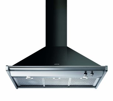 Smeg KD90NE cappa aspirante Cappa aspirante a parete Nero 788 m³/h