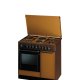 Indesit K9B11SB(B)/I cucina Elettrico Gas Marrone 2