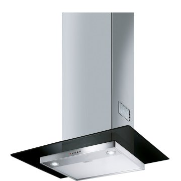 Smeg KFV62DNE cappa aspirante Cappa aspirante a parete Nero, Acciaio inox 600 m³/h