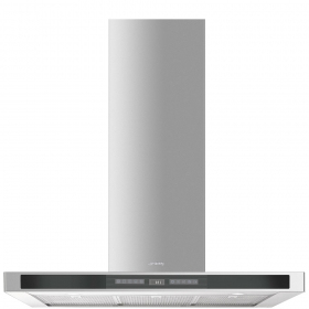 Smeg KS912NXE cappa aspirante Cappa aspirante a parete Nero, Acciaio inox 820 m³/h