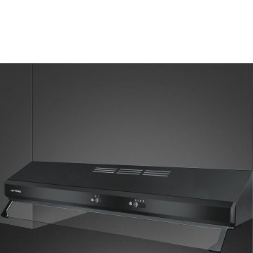 Smeg KT91NEE cappa aspirante Incassato Nero 230 m³/h