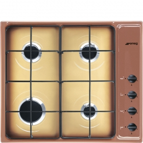 Smeg S64STF piano cottura Marrone Da incasso Gas 4 Fornello(i)