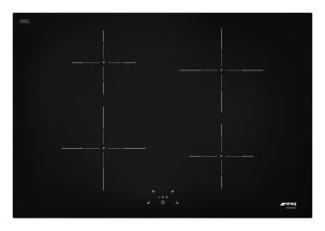 Smeg SI5741D piano cottura Nero Da incasso Piano cottura a induzione 4 Fornello(i)