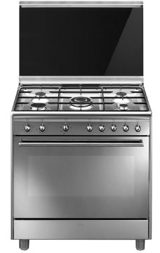 Smeg SX91M9 cucina Elettrico Gas Acciaio inox