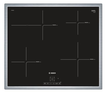 Bosch PIF645BB1E piano cottura Nero Da incasso Piano cottura a induzione 4 Fornello(i)