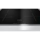 Bosch PIE645BB1E piano cottura Nero, Acciaio inox Da incasso Piano cottura a induzione 4 Fornello(i) 3